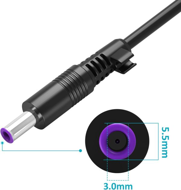 19V 3.16A AC/DC Adapter Compatible with Samsung NP300E5C NP535U4C NP530 530U NP470R5 NP355V4C - Image 2